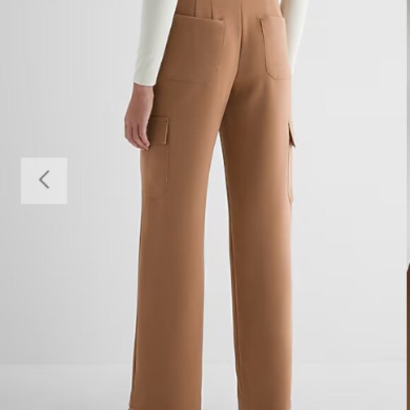 Express High Waisted Cargo Trouser Pant size 10 L - Picture 13 of 15